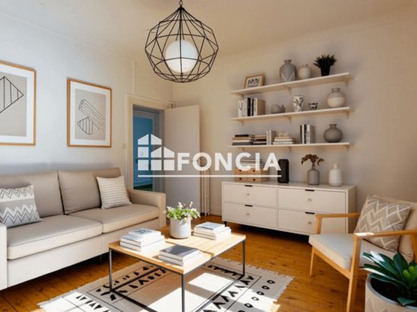 Appartement 2 pièces 57 m²