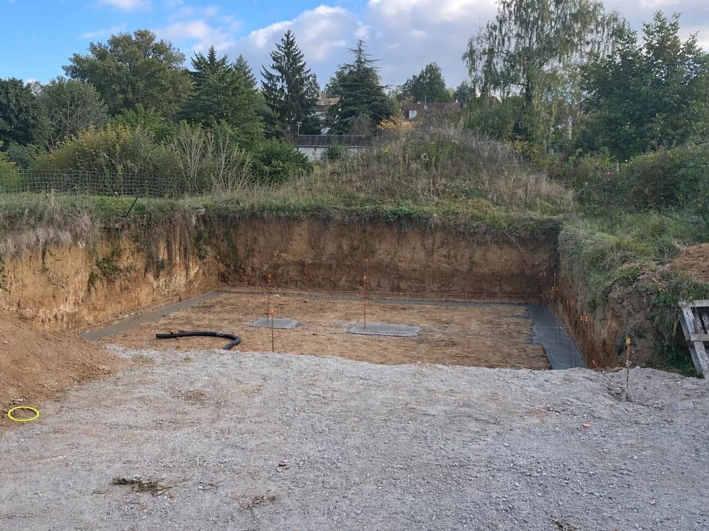 Terrain 500 m²