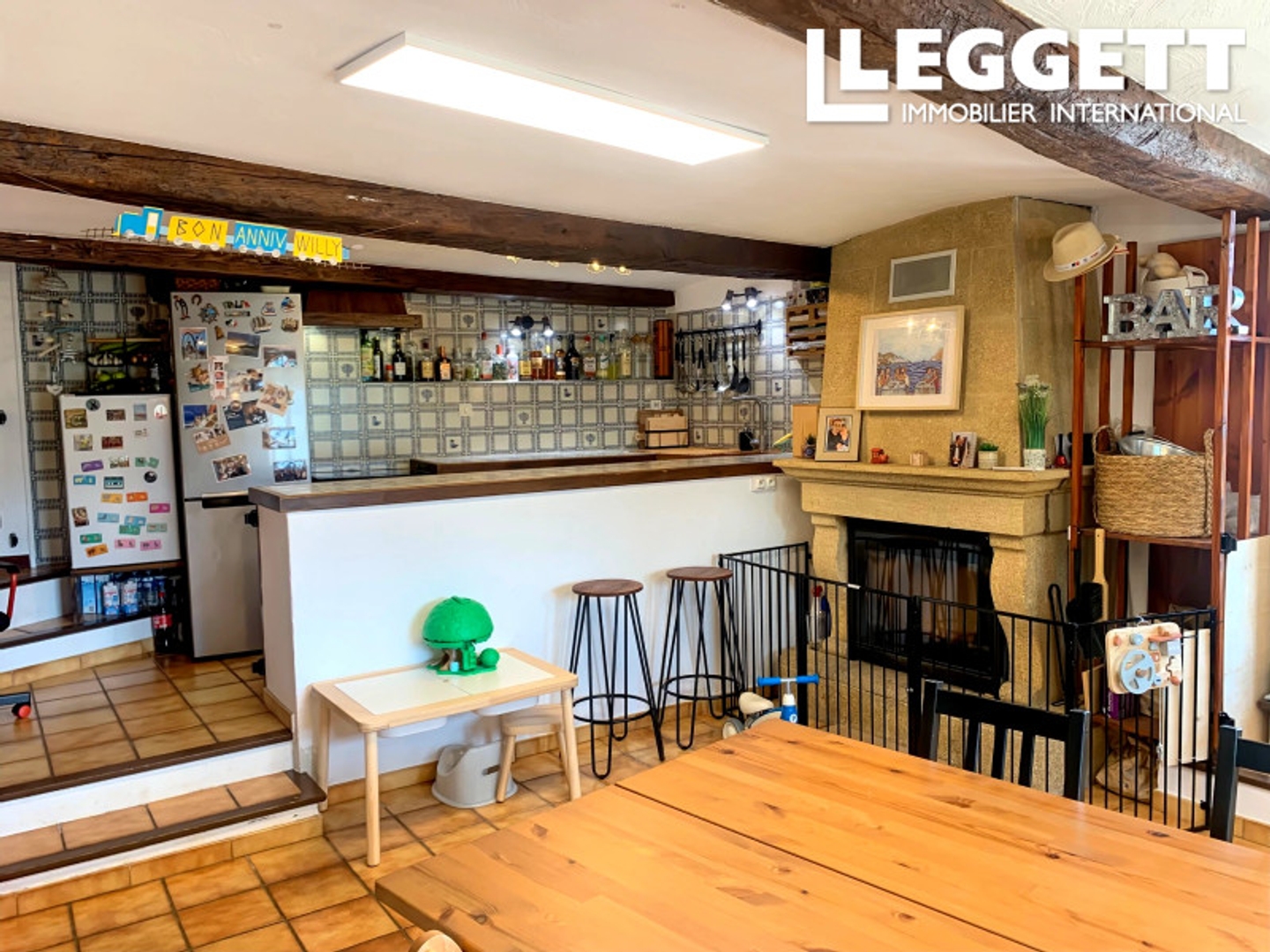 Maison de village au coeur de Bagnols en Forêt avec vue dégagée
