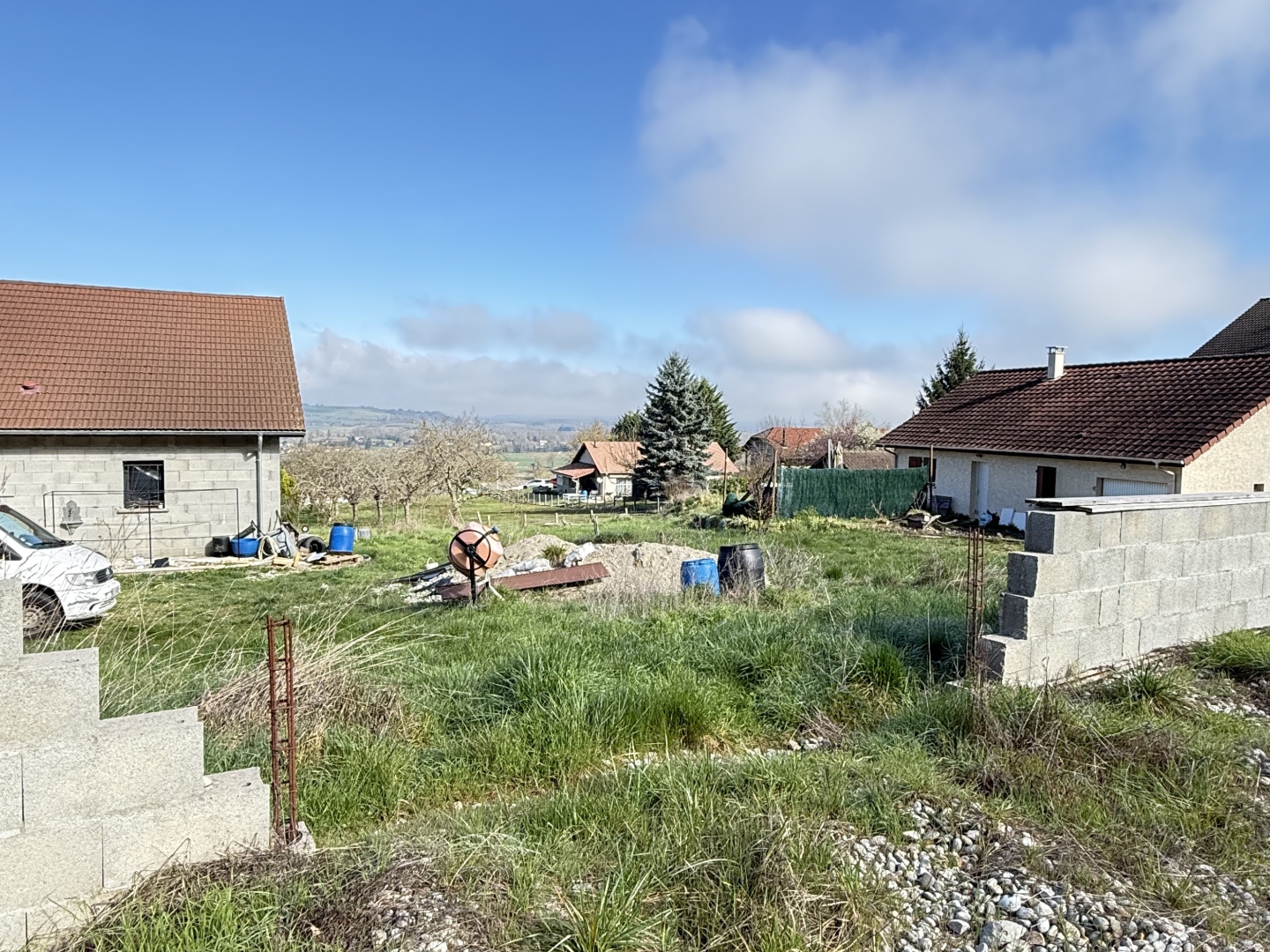 Terrain à vendre - 600m2 - Vasselin (38890)