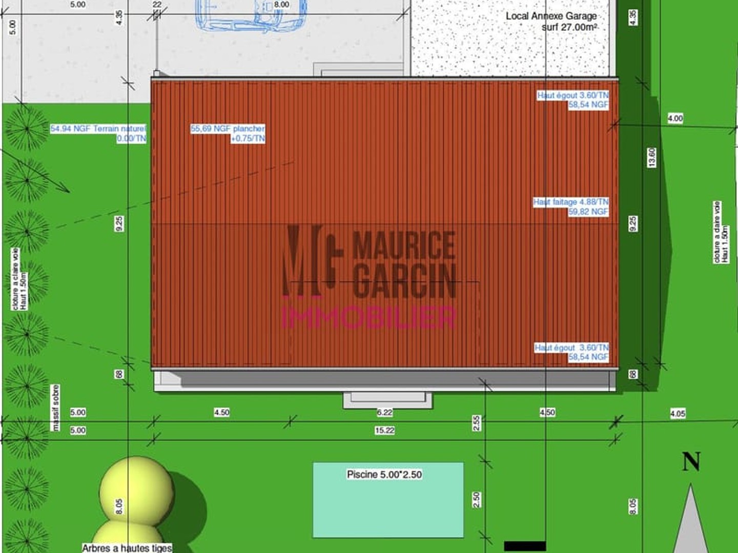 Maison à vendre - 4 pièces - 103m2 - Aubignan (84810)