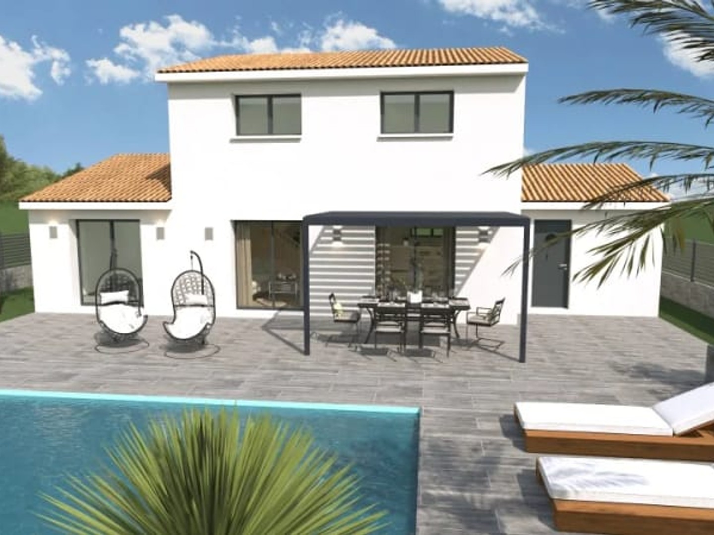 Maison neuve 5 pièces 128 m²