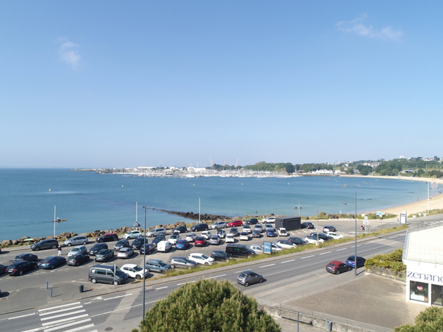 Dpt Finistère (29), à vendre BREST Moulin Blanc Vue Rade appartement T3 de 82.25m² Terrasse 13m²
