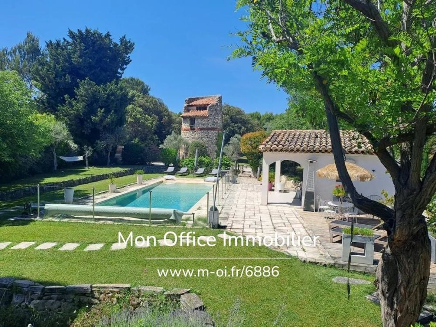 Référence : 6886-VCL - Maison XIXème avec pigeonnier d'époque - Parc, piscine - Proche EGUILLES