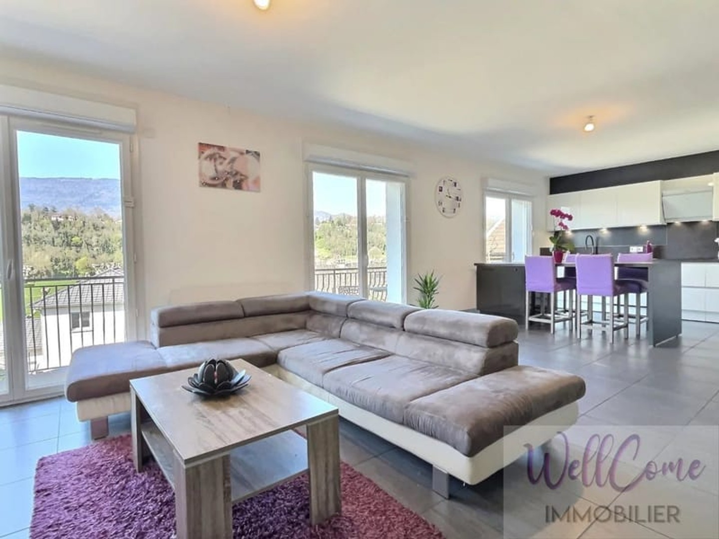 Aix Les Bains secteur sud- Appartement 4 pièces rénové 105 m² +