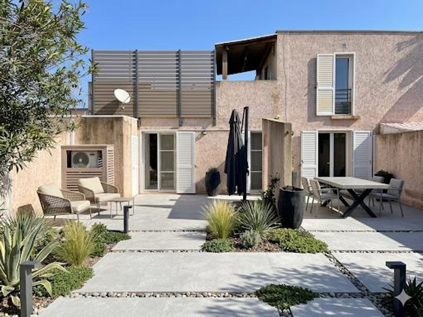 À vendre T3/4 appartement en rez-de-jardin proche de Folelli