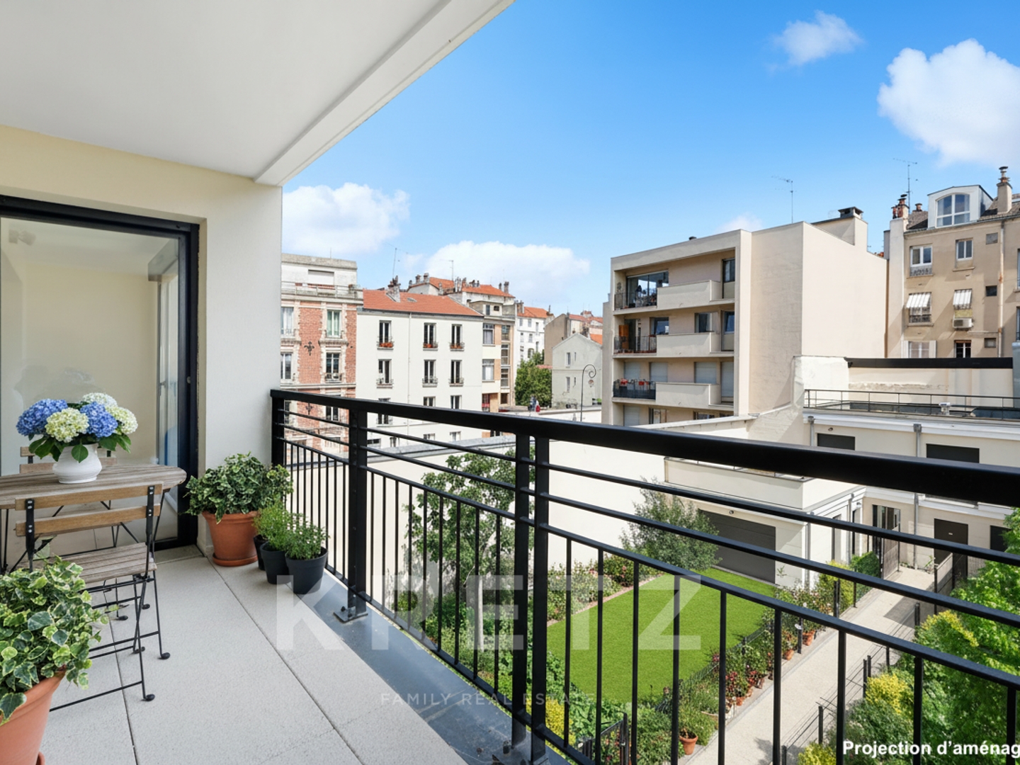 Saint-Maurice — 4 pièces neuf avec loggia et parking