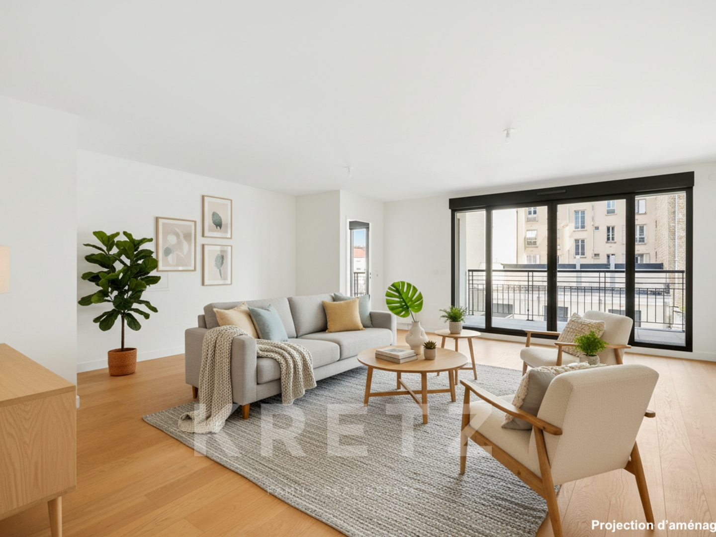 Appartement à vendre - 4 pièces - 94m2 - Saint-Maurice (94410)