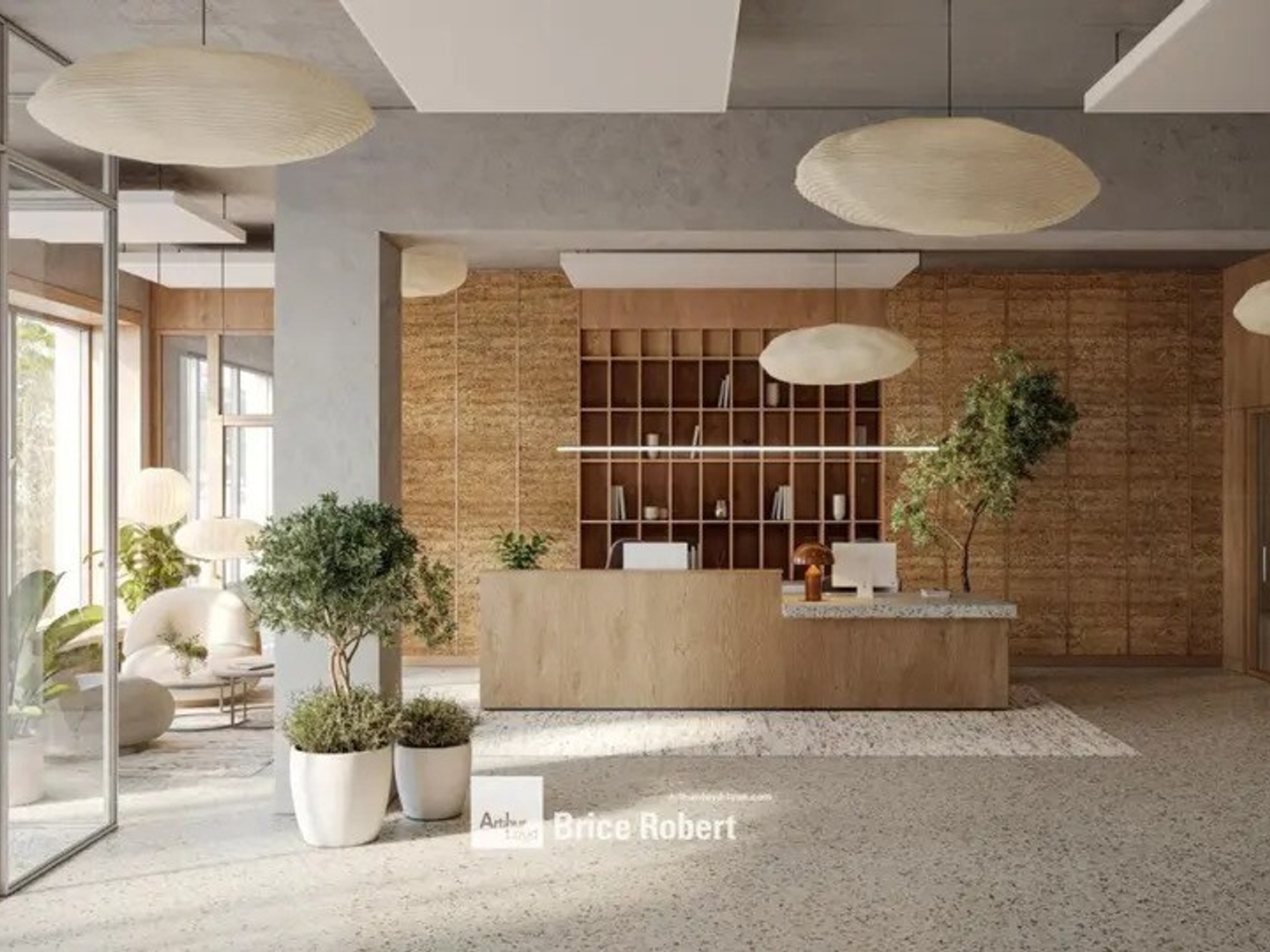 Bureaux à vendre ou à louer à Lyon 6ème bureaux neufs avec rooftop paysager