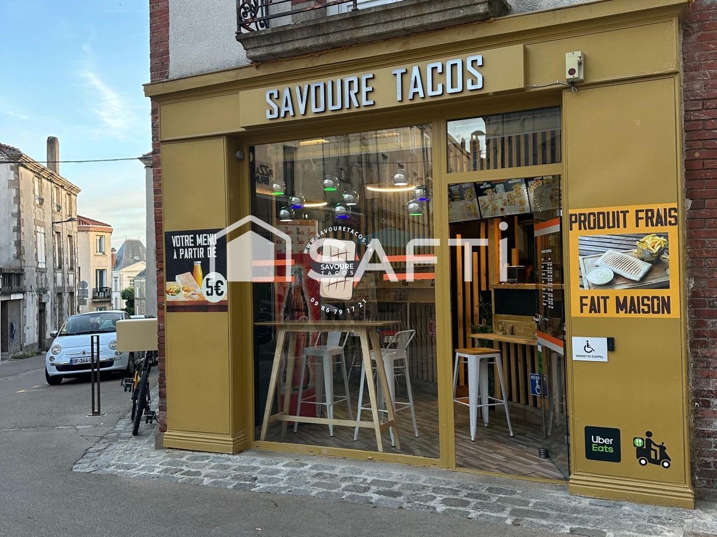 Fond de commerce à vendre sur la commune de Cholet 49300