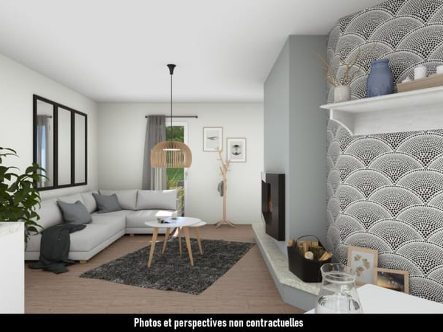 Maison plain-pied 3 chambres