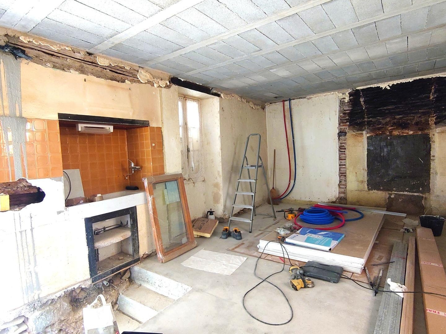 Maison à vendre - 2 pièces - 50m2 - Luzech (46140)