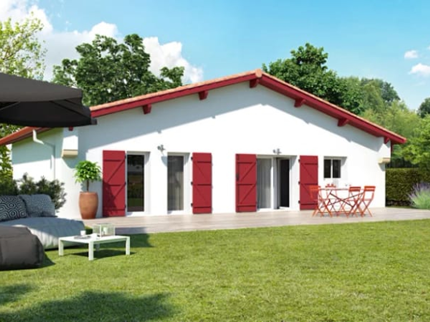 Maison à vendre - 4 pièces - 90m2 - Saint-Paul-Lès-Dax (40990)