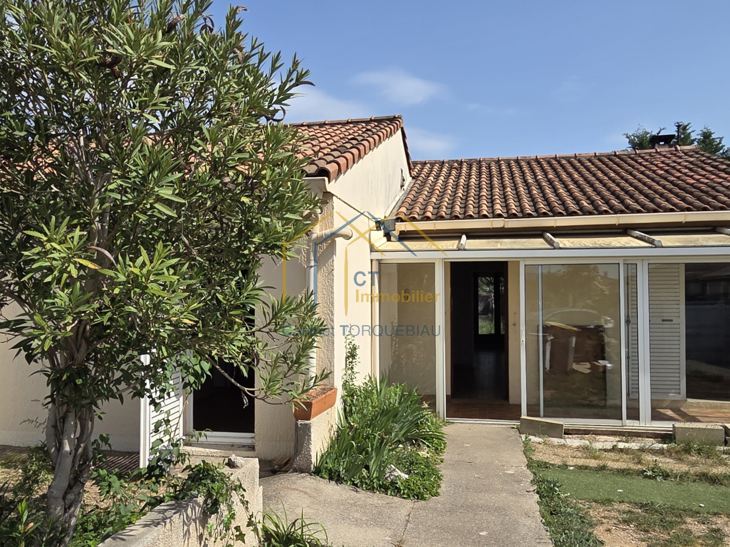 Villa type 4 de plain pied avec jardin