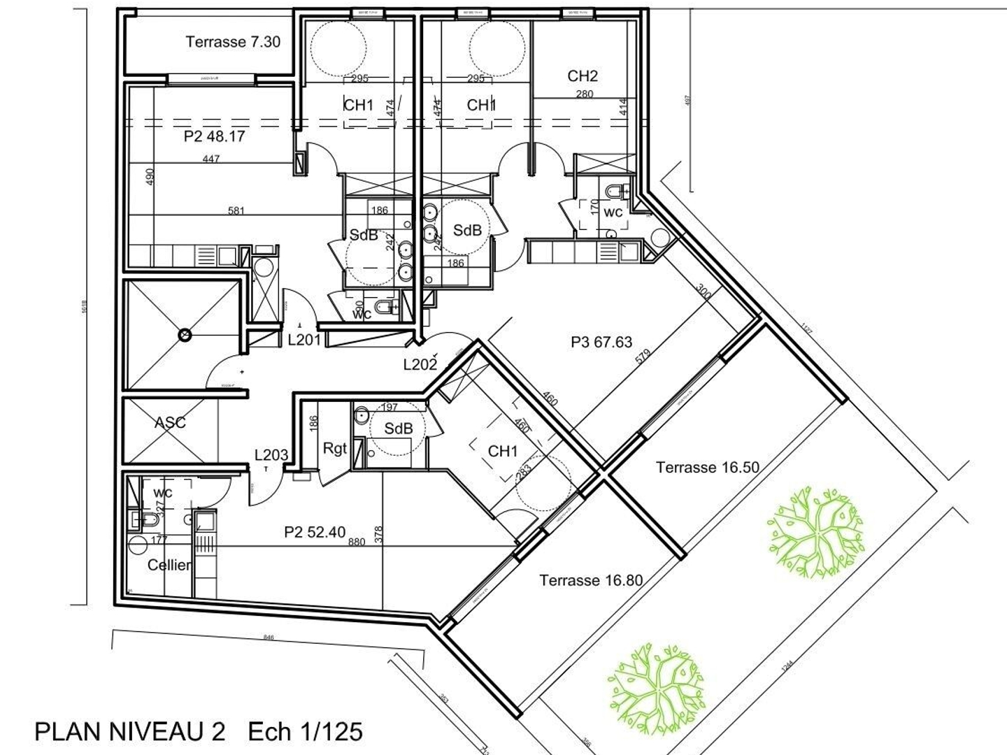 Appartement à vendre - 3 pièces - 75m2 - Nîmes (30000)