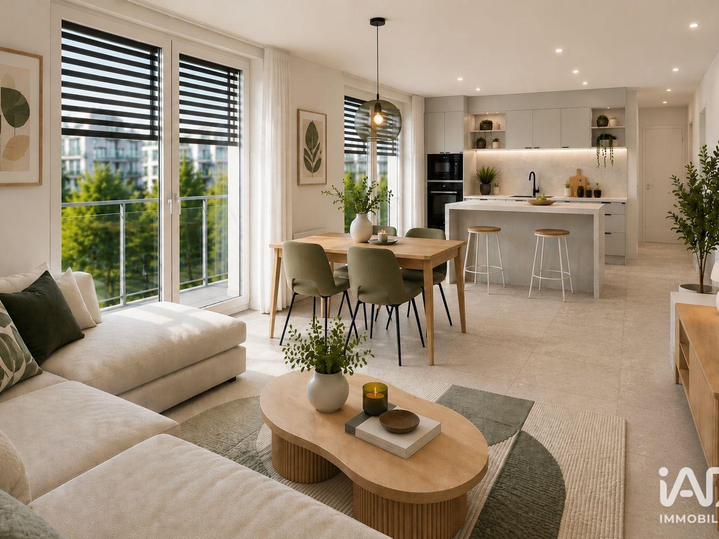 Appartement 4 pièces 80 m²