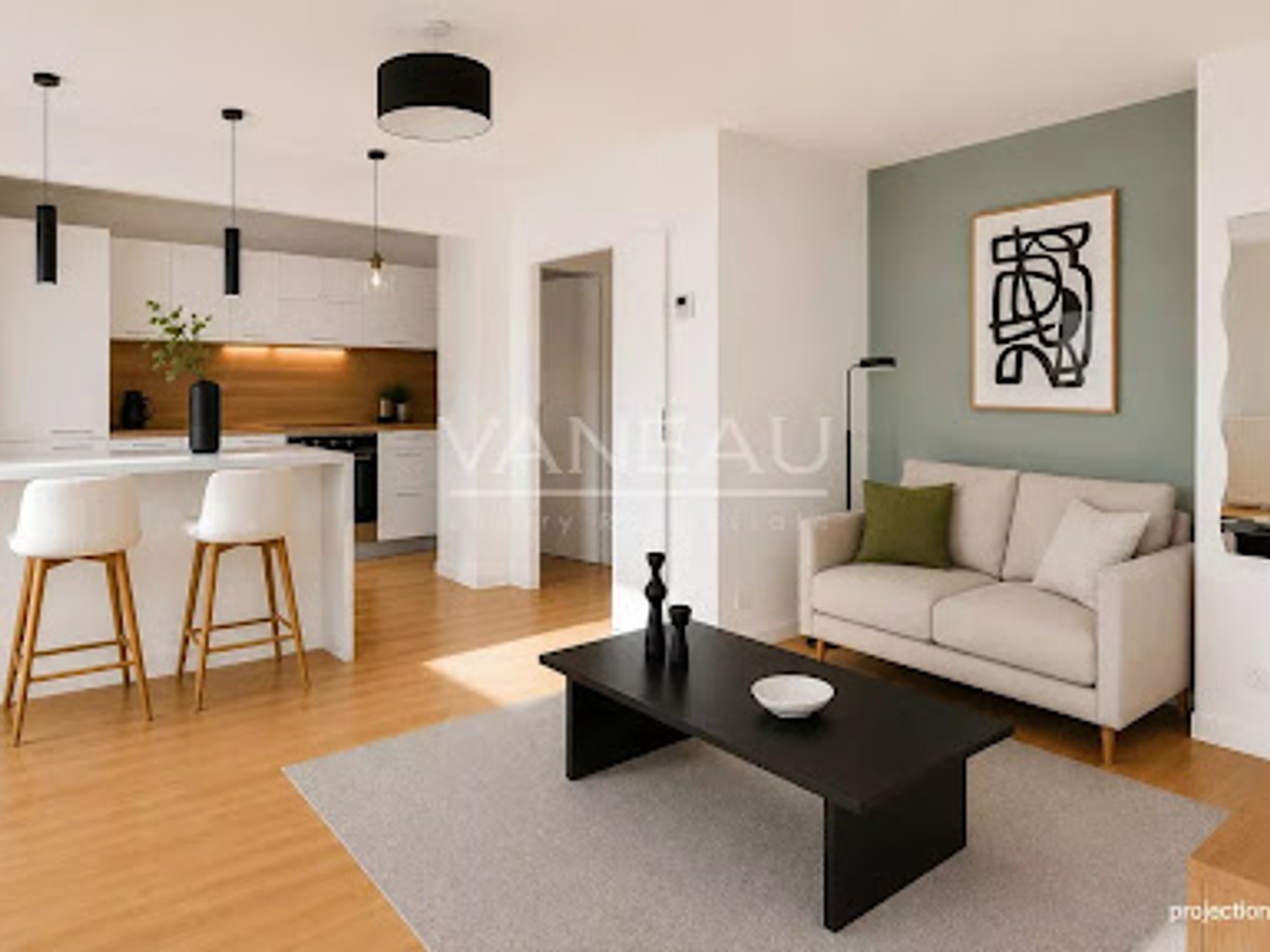 Appartement 3 pièces 76 m²