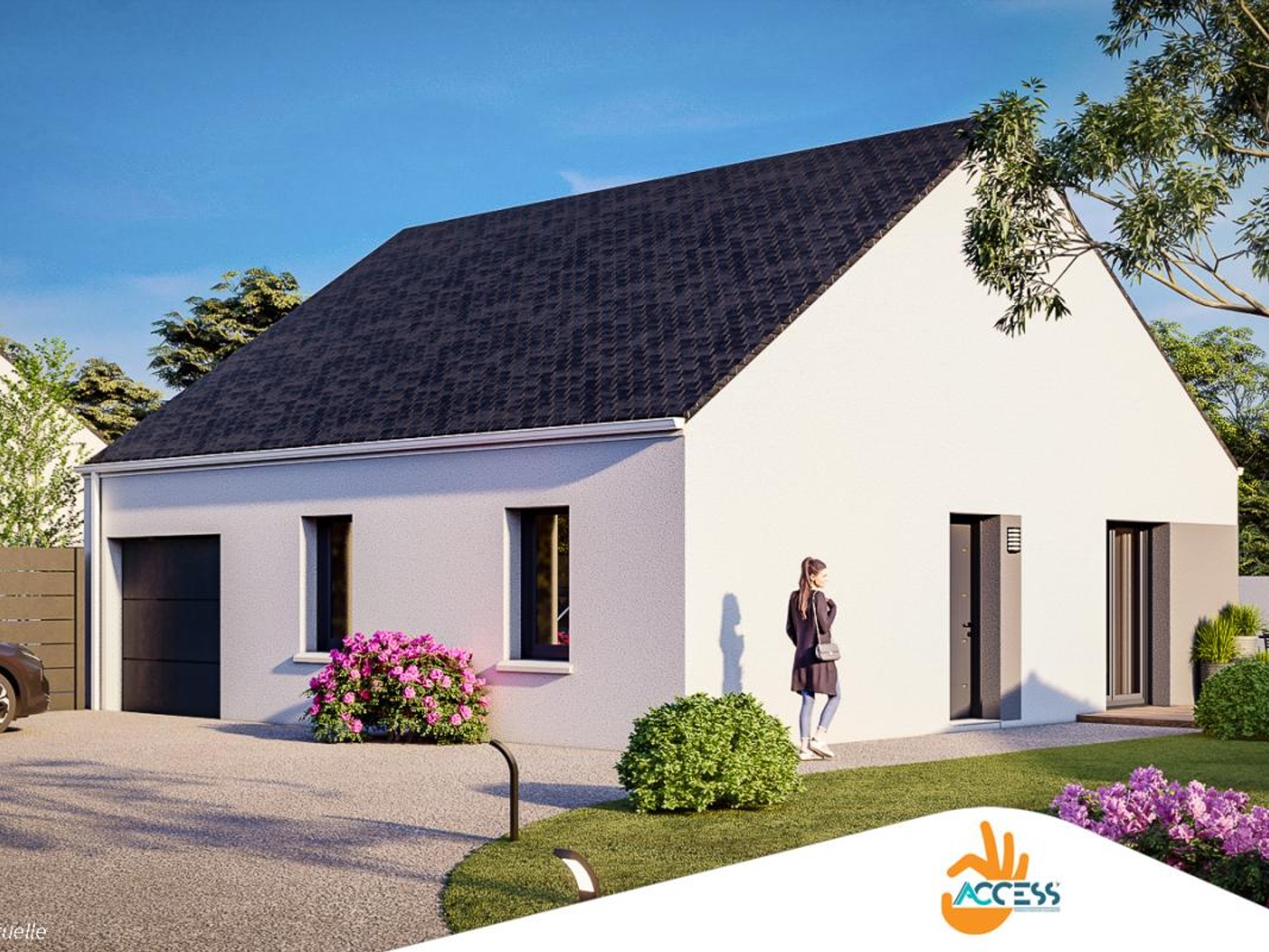 Terrain + maison 64 m²