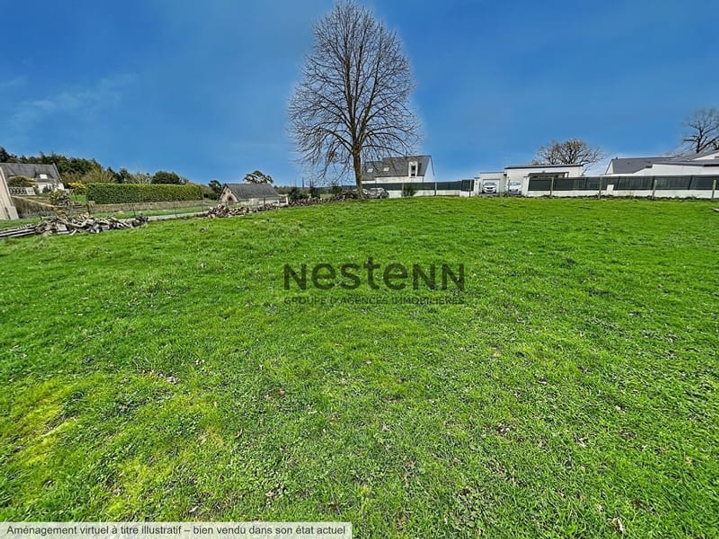Terrain à vendre - 650m2 - Marzan (56130)