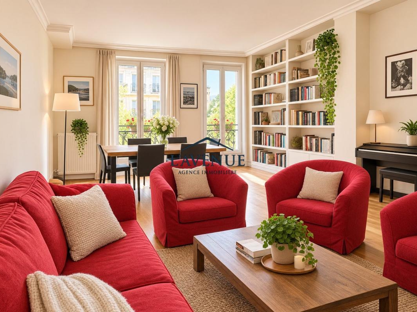 Vends t6 et plus - 104 m² - Paris