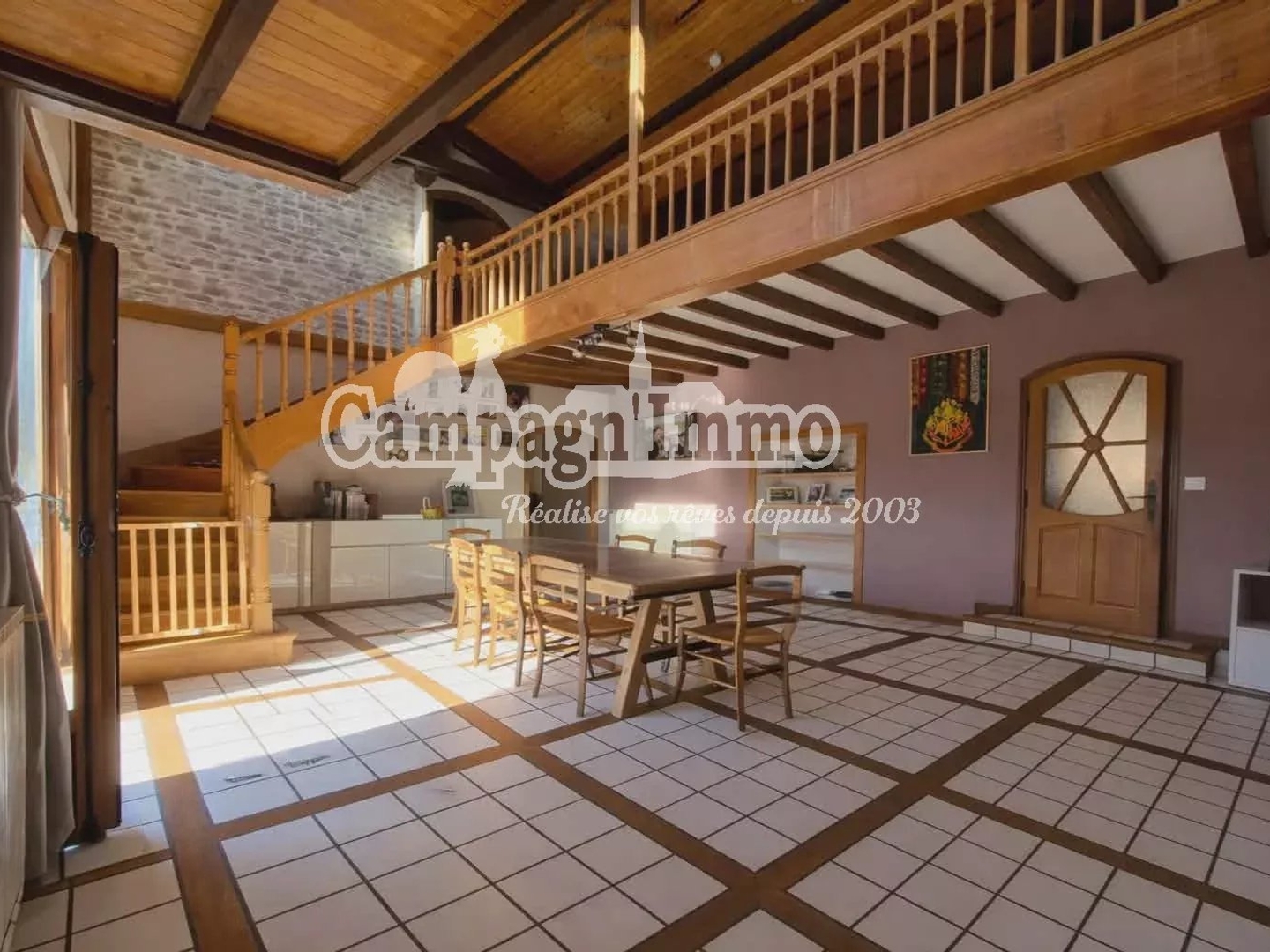 Maison à vendre - 6 pièces - 140m2 - Saint-Martin-Lestra (42110)