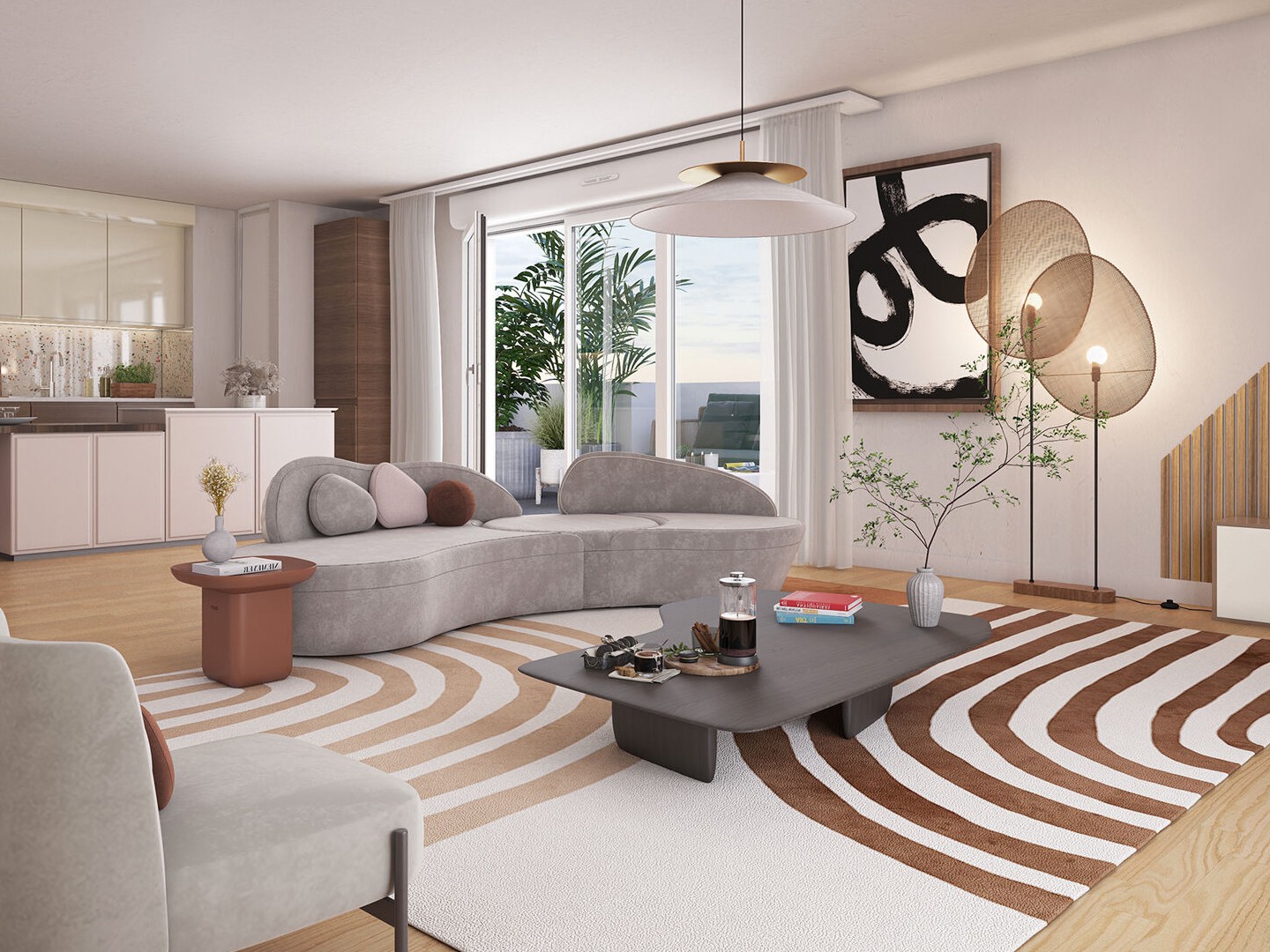 Appartement à vendre - 2 pièces - 39m2 - Jassans-Riottier (01480)