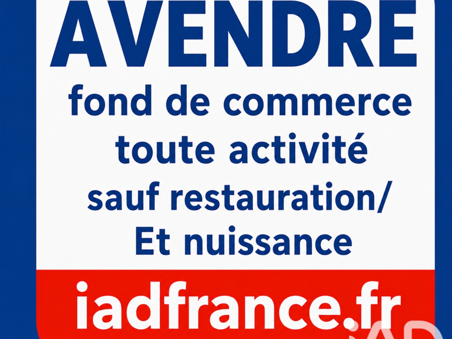 Commerce 1 pièce 61 m²