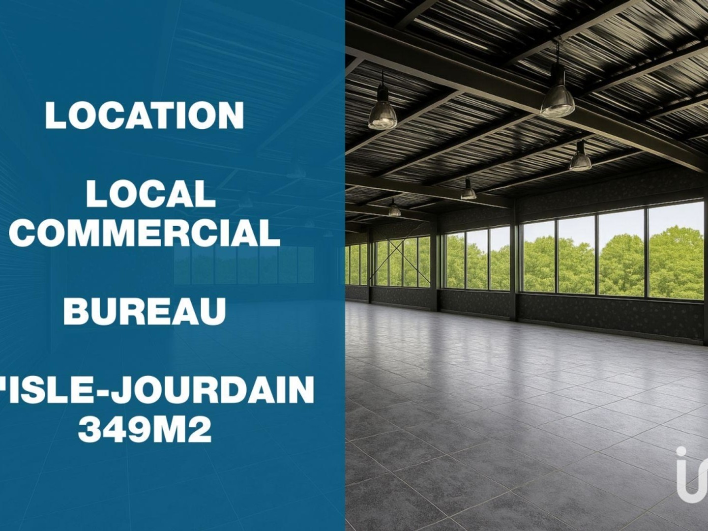 Location Boutique/Local commercial 349 m²