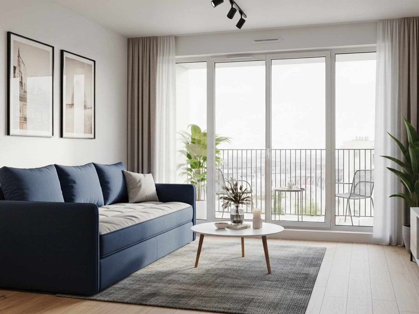 STUDIO de 22.76m² + UN BALCON - VANNES