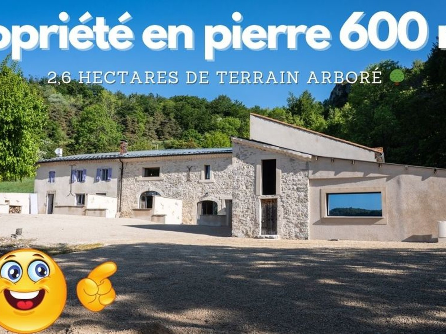 Propriété avec 3 gîtes à vendre dans la Drôme