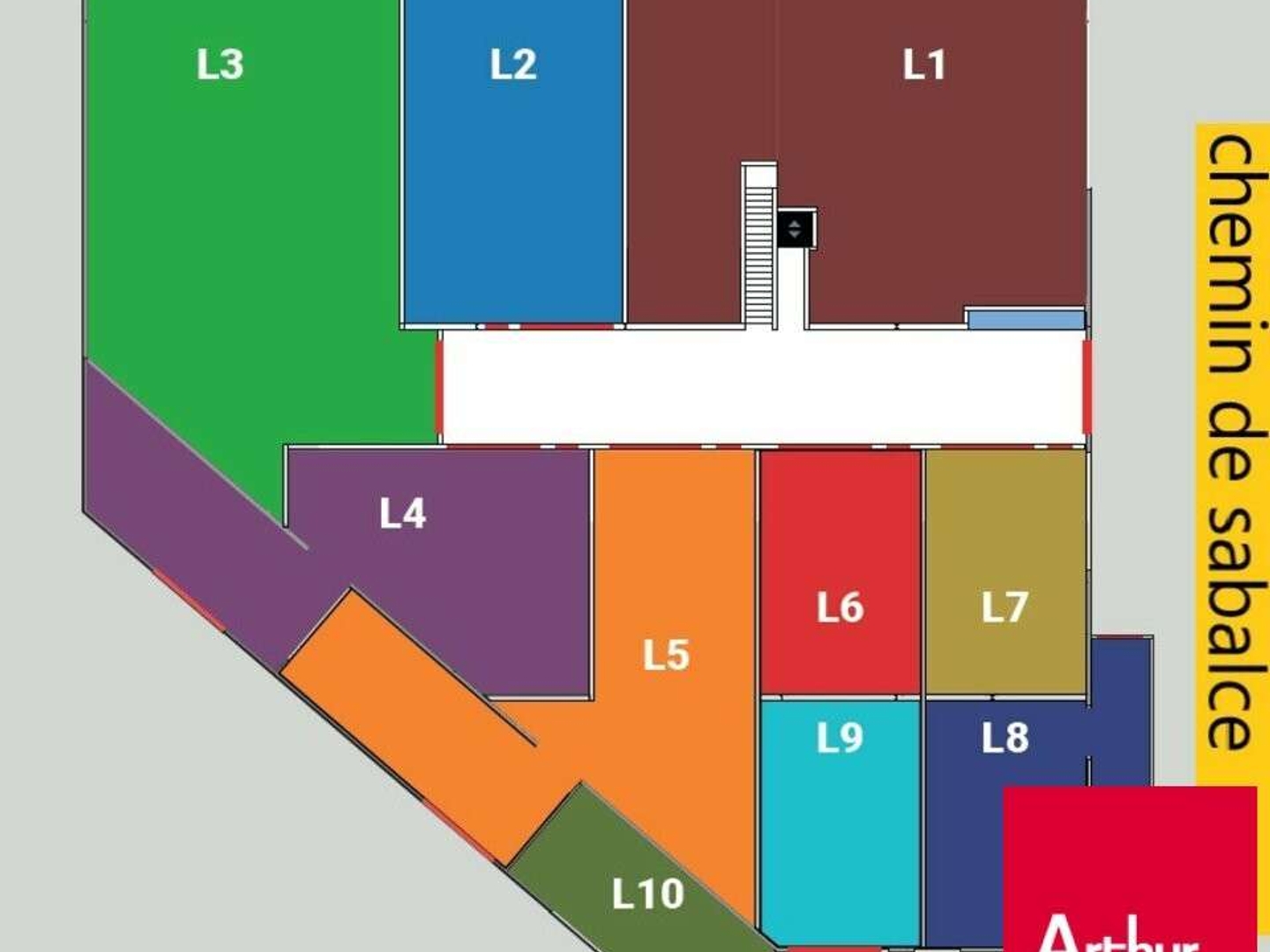Rare locaux d'activités neufs 52m² Bayonne Forum
