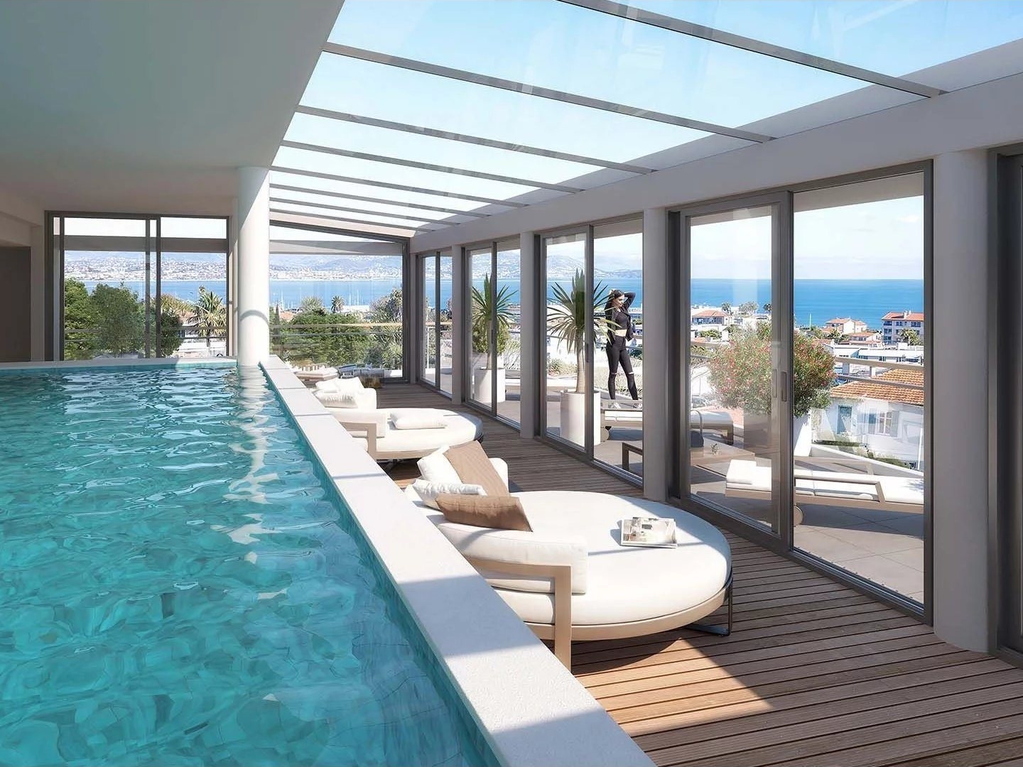 Superbe 2 pièces neuf avec terrasse et jardin privatif dans une résidence d'exception