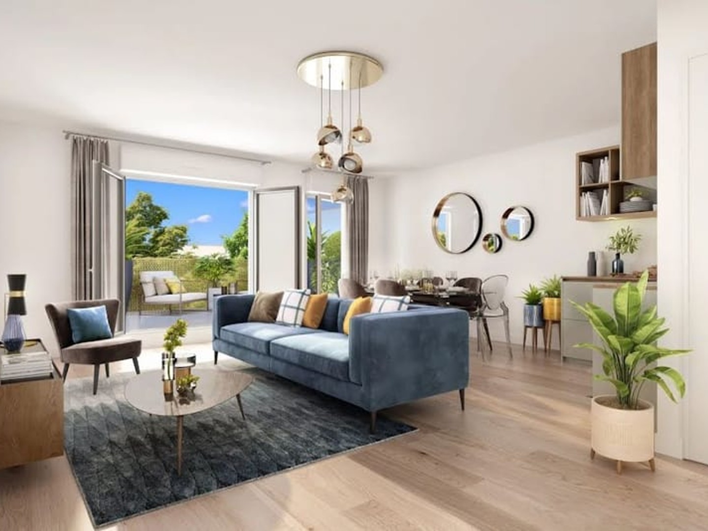 Appartement 4 pièces 72 m²