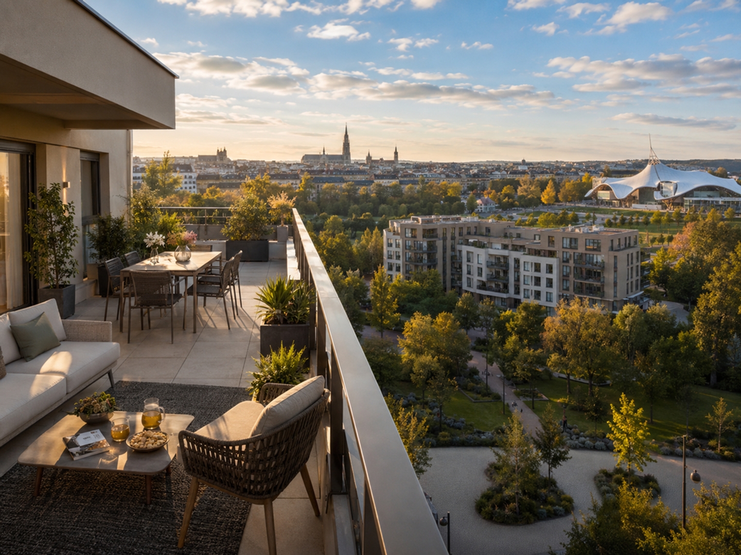 NEW! T4 + Terrasse 38m2 prox amphithéâtre et gare