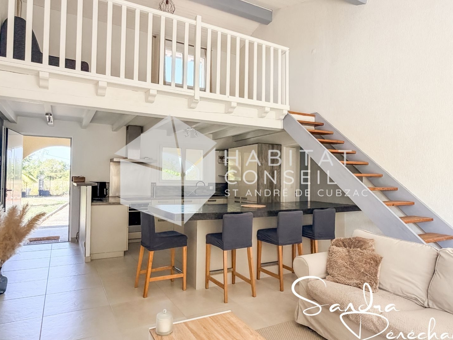 Maison à vendre - 6 pièces - 125m2 - Saint-Vincent-De-... (33440)