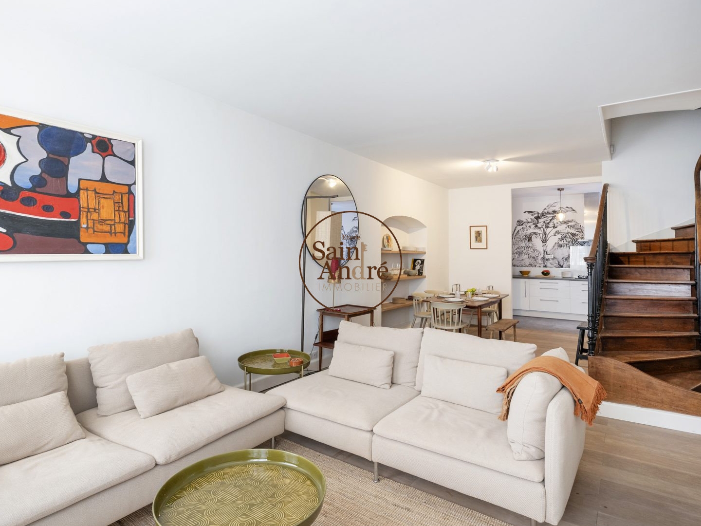 Maison de ville d'env. 190m² avec studio indépendant