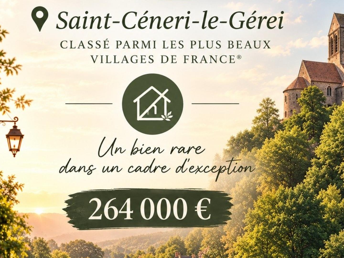 Maison à Saint-Céneri-le-Gérei