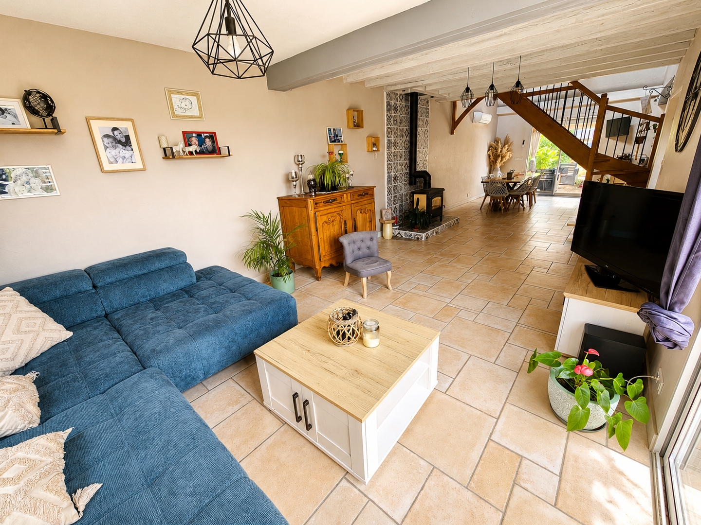 Maison à vendre - 5 pièces - 152m2 - Ambillou (37340)