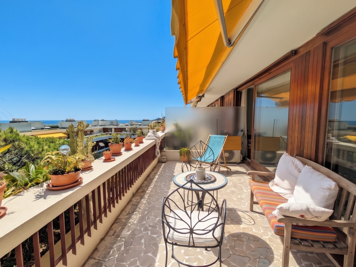 Appartement Dernier Etage Parc Coromandel 3 pièces Vue Mer