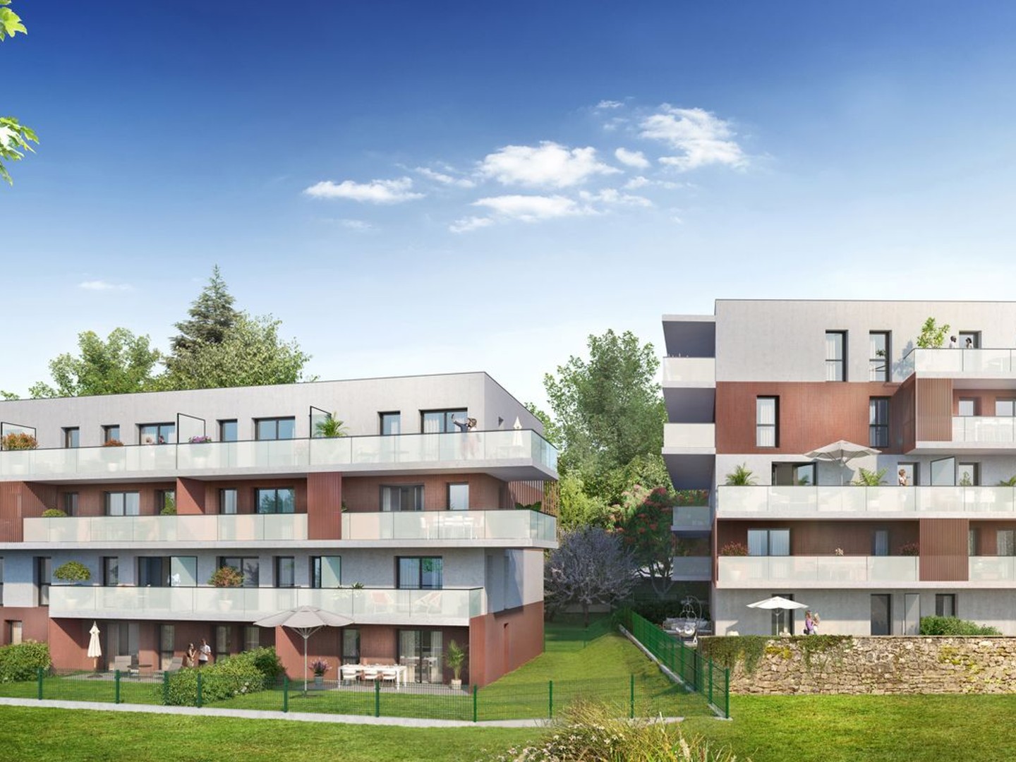 LE DOMÈNE BLANC ET VERT