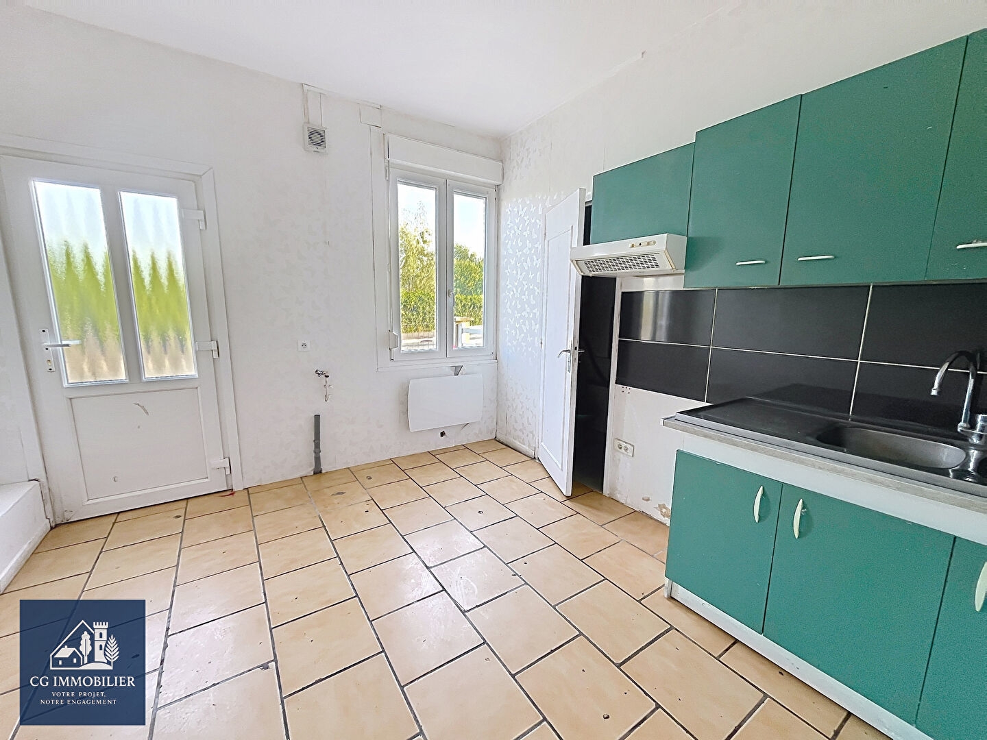 Maison à vendre - 3 pièces - 49m2 - Chauny (02300)