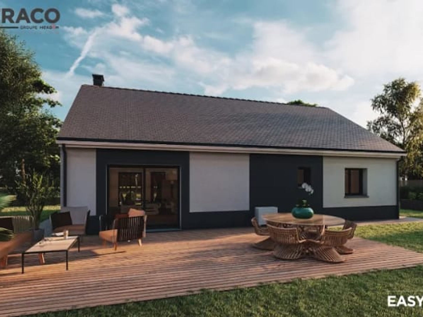 Maison à vendre - 4 pièces - 82m2 - Éturqueraye (27350)