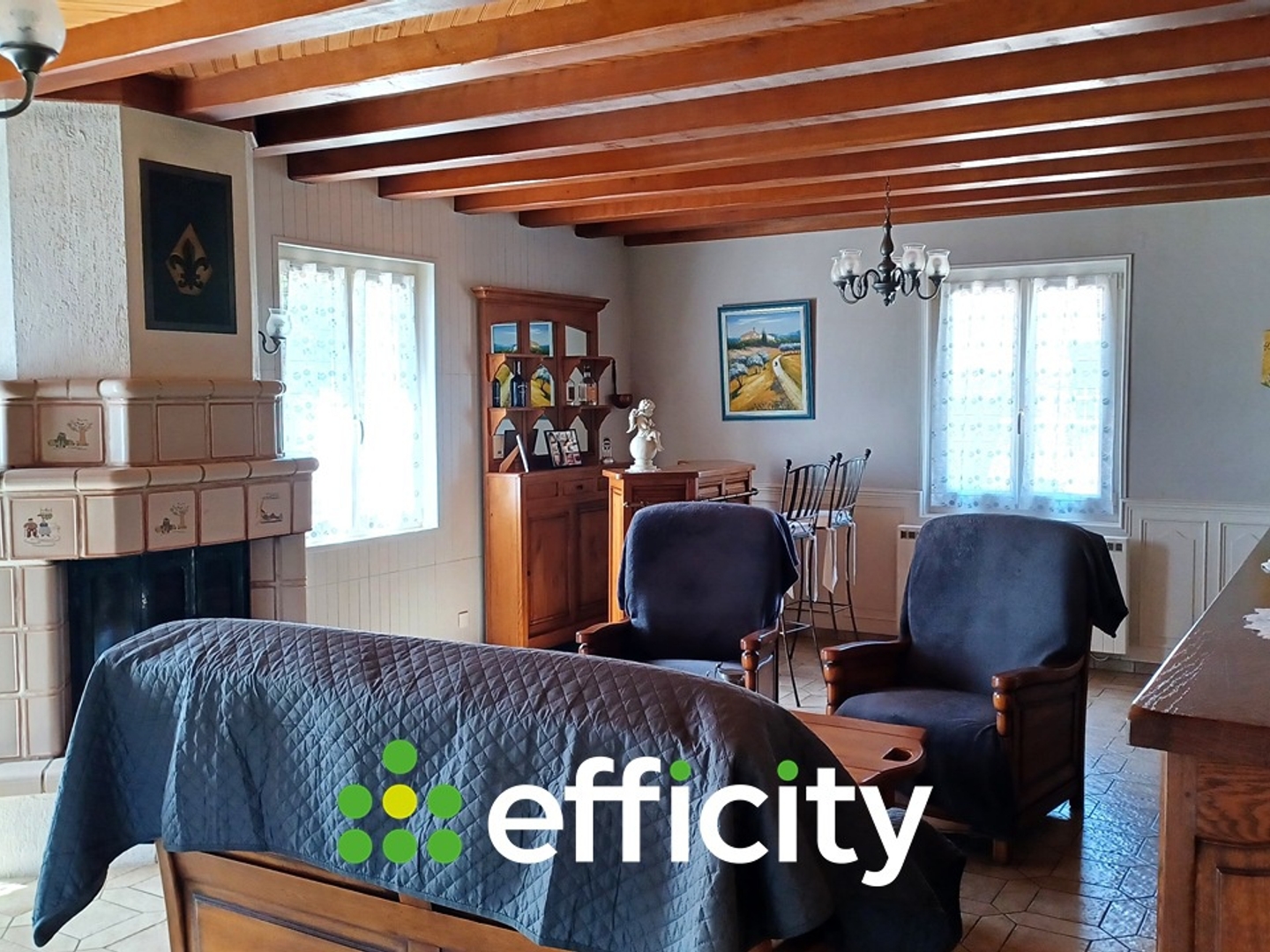 Maison à vendre - 5 pièces - 141m2 - Saint-Denis-Le-Fe... (27140)