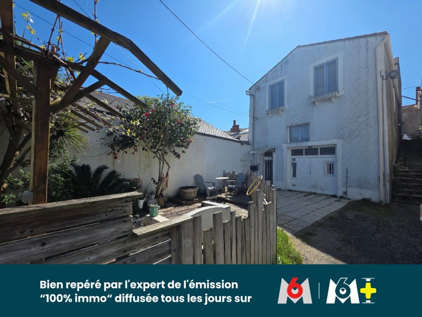 Maison de pêcheur sur 3 niveaux - face Loire