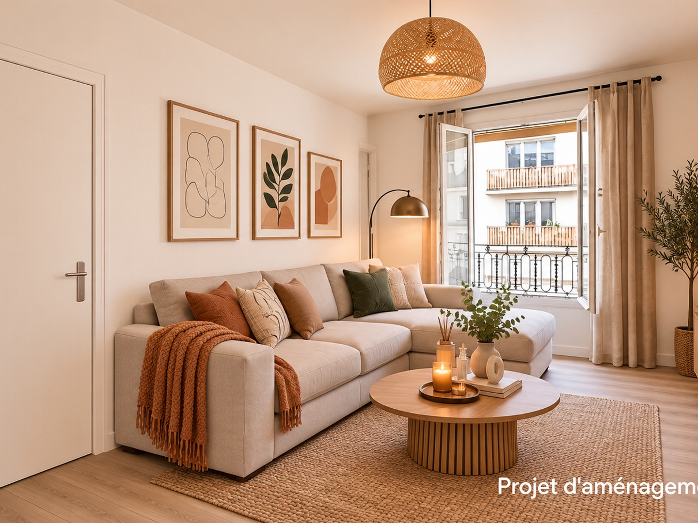 Appartement 2 pièces 34 m²