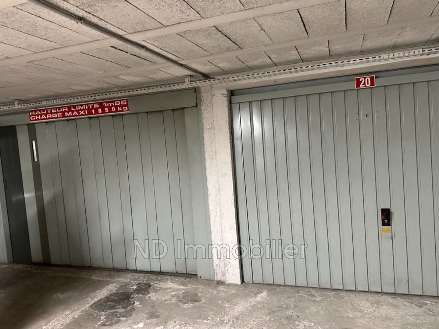 vente box fermé