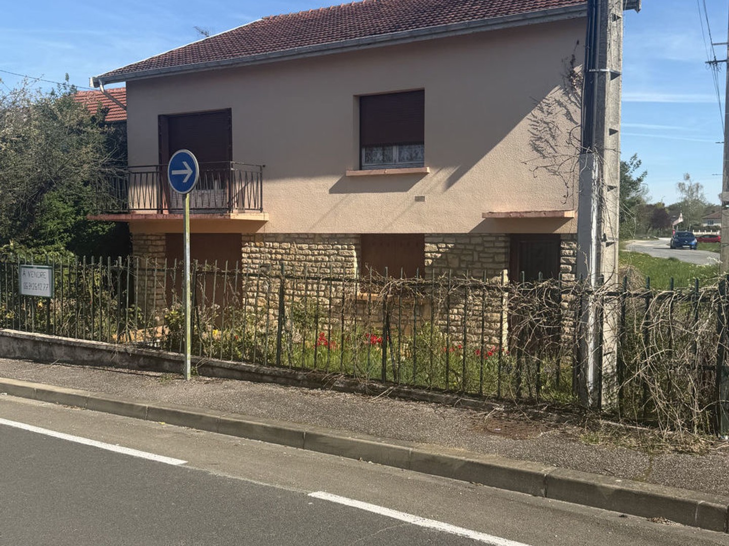 Maison 4 pièces avec jardin et garage