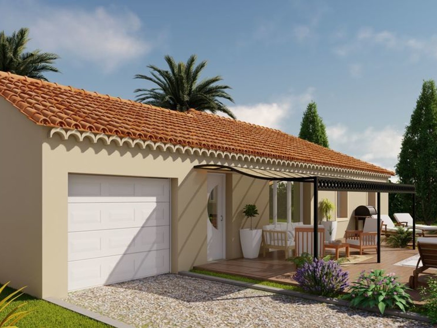 Maison à vendre - 4 pièces - 80m2 - Montagnac (30350)