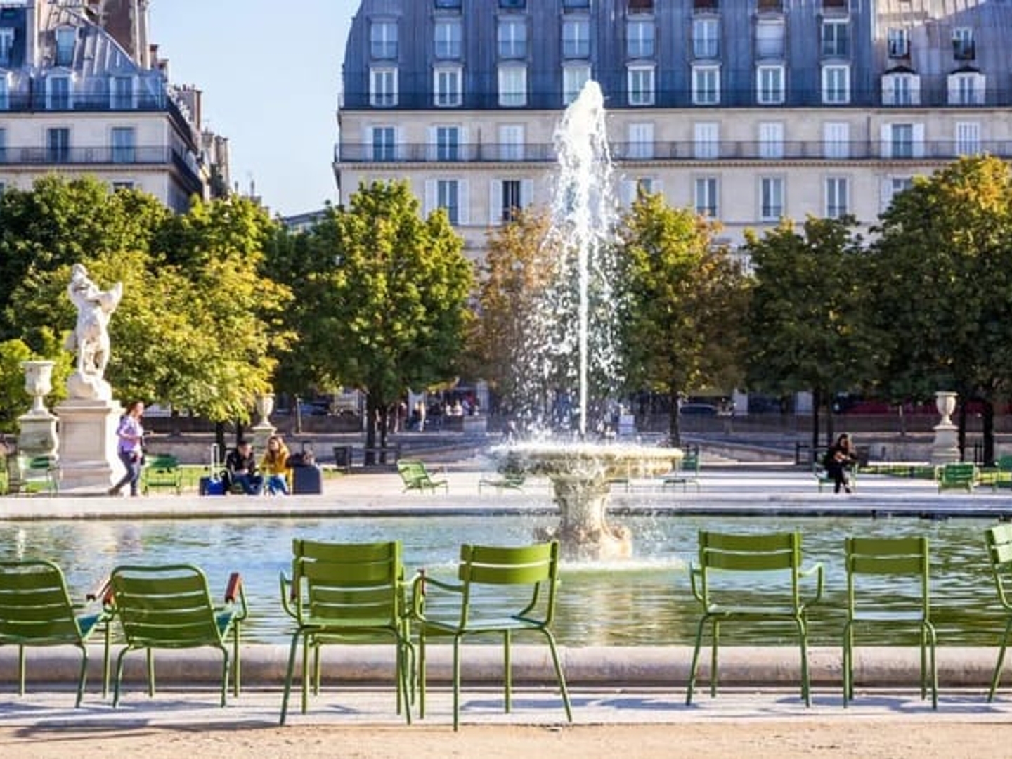 Jardin des tuileries - Place de la Concorde
