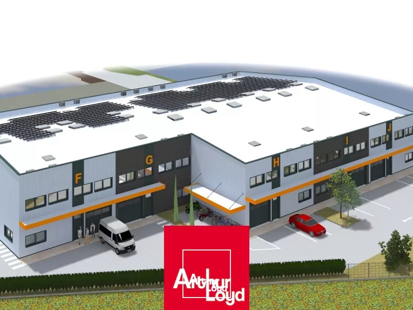 Locaux à vendre - 2592m2 - Chasselay (69380)